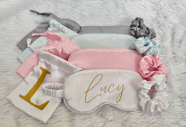 Eye Mask & Hair Scrunchie Set