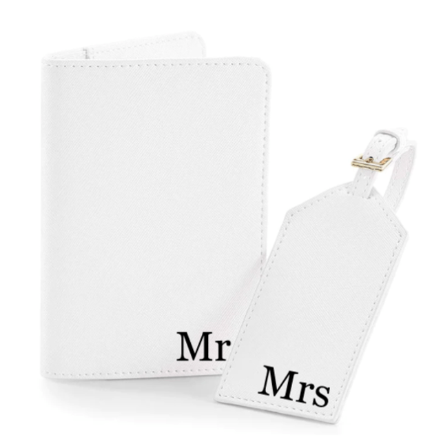 Travel Set - Passport holder and Luggage tag