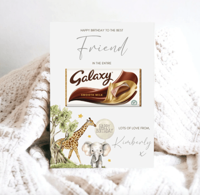 Happy Birthday 'Galaxy' board