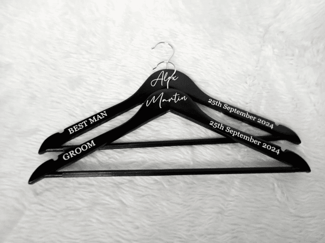 Black hanger