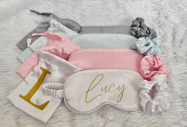 Eye Mask &amp; Hair Scrunchie Set